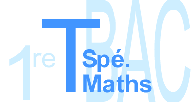 Terminale Sp&eacute;cialit&eacute; Maths